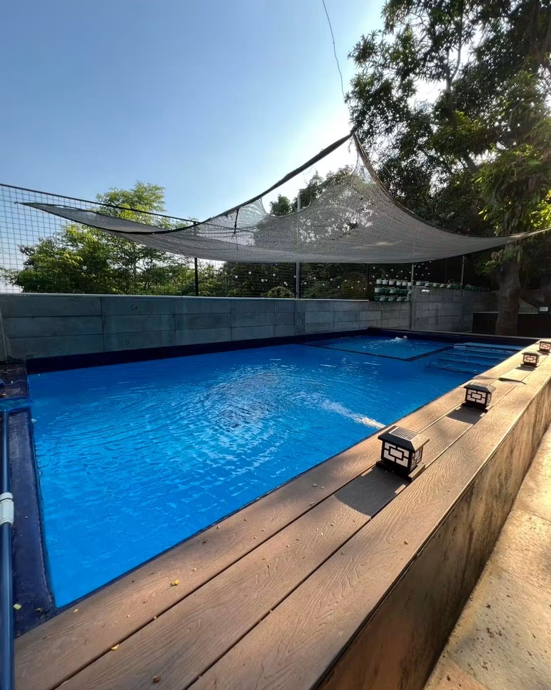 Private swimming pool
